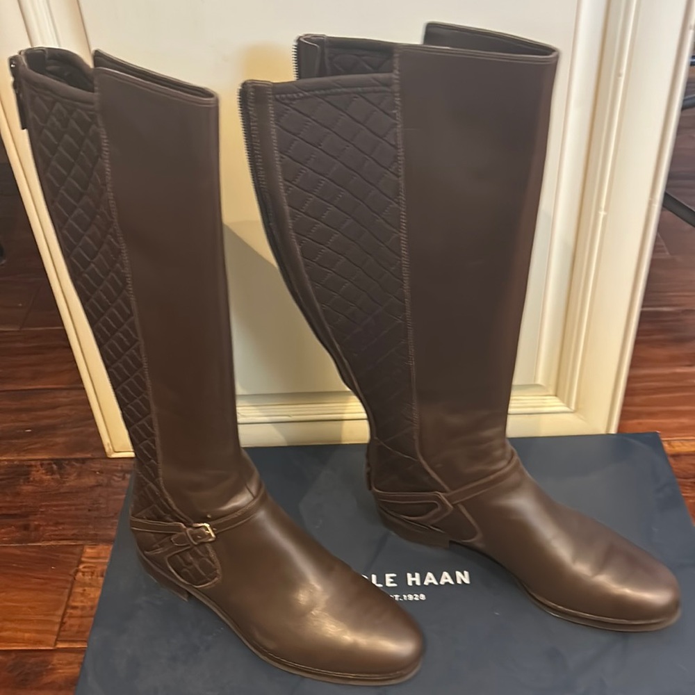 Brown knew high boots